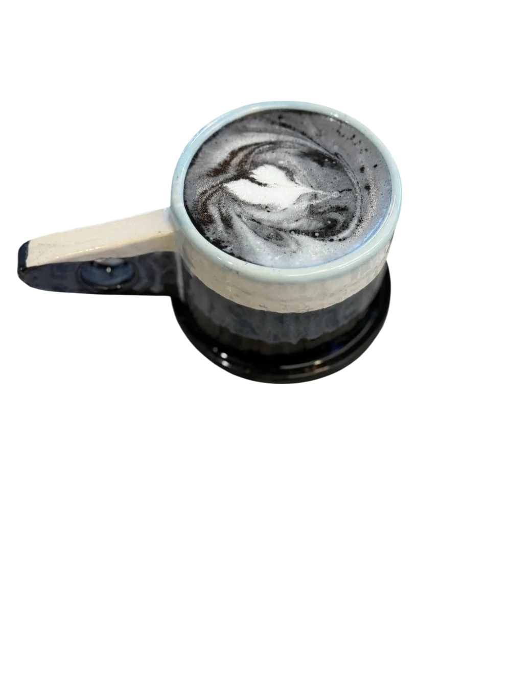 Activated Charcoal Latte - Latte chez Granola Geneva