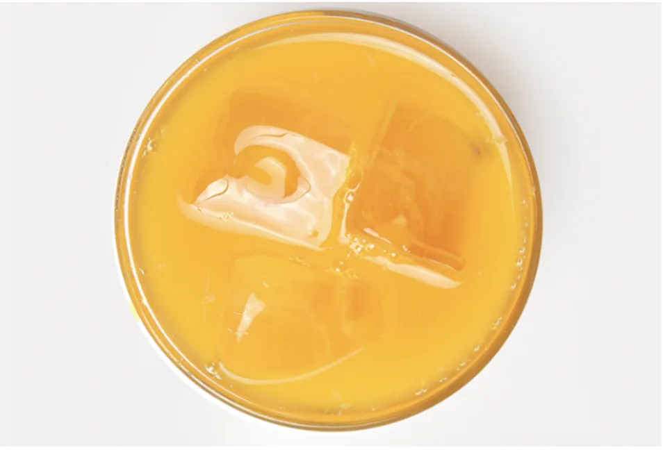 Jus d'orange pressé - Bevande fredde chez Granola Geneva