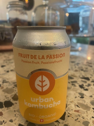 Organic Kombucha — Fruit de la passion - Kalte Getränke chez Granola Geneva